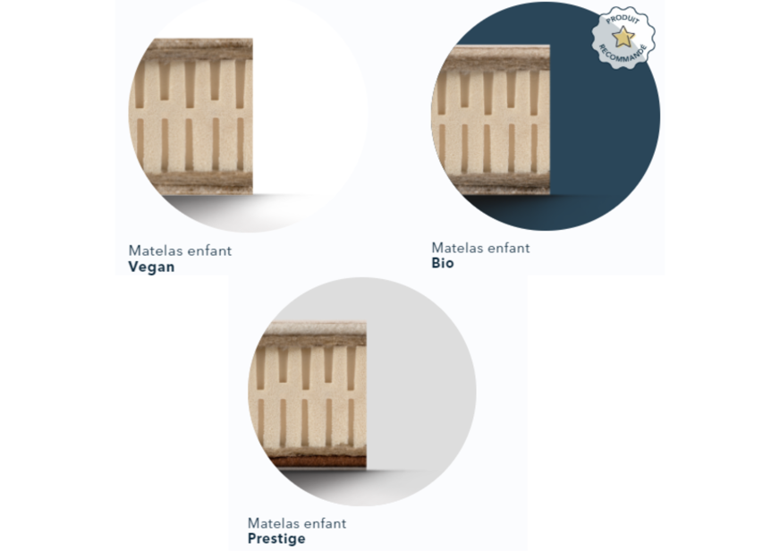 matelas enfant cosme